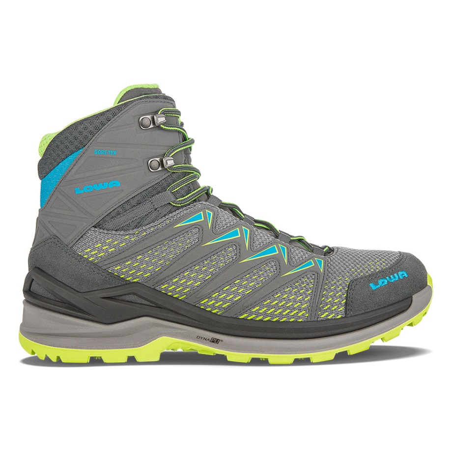 Graphite/lime Innox Pro Gtxmid Lowa