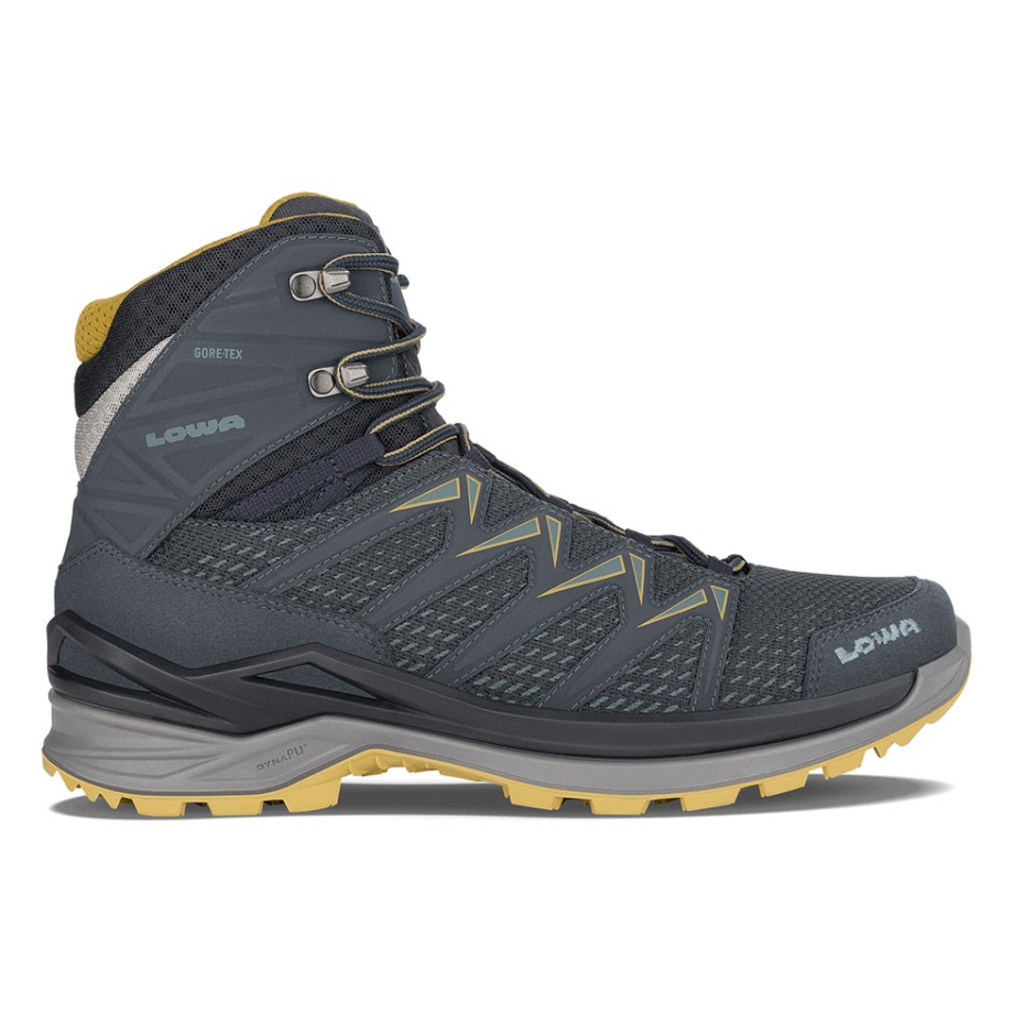 Innox Pro Gtxmid Lowa פלדה כחול/חרדל