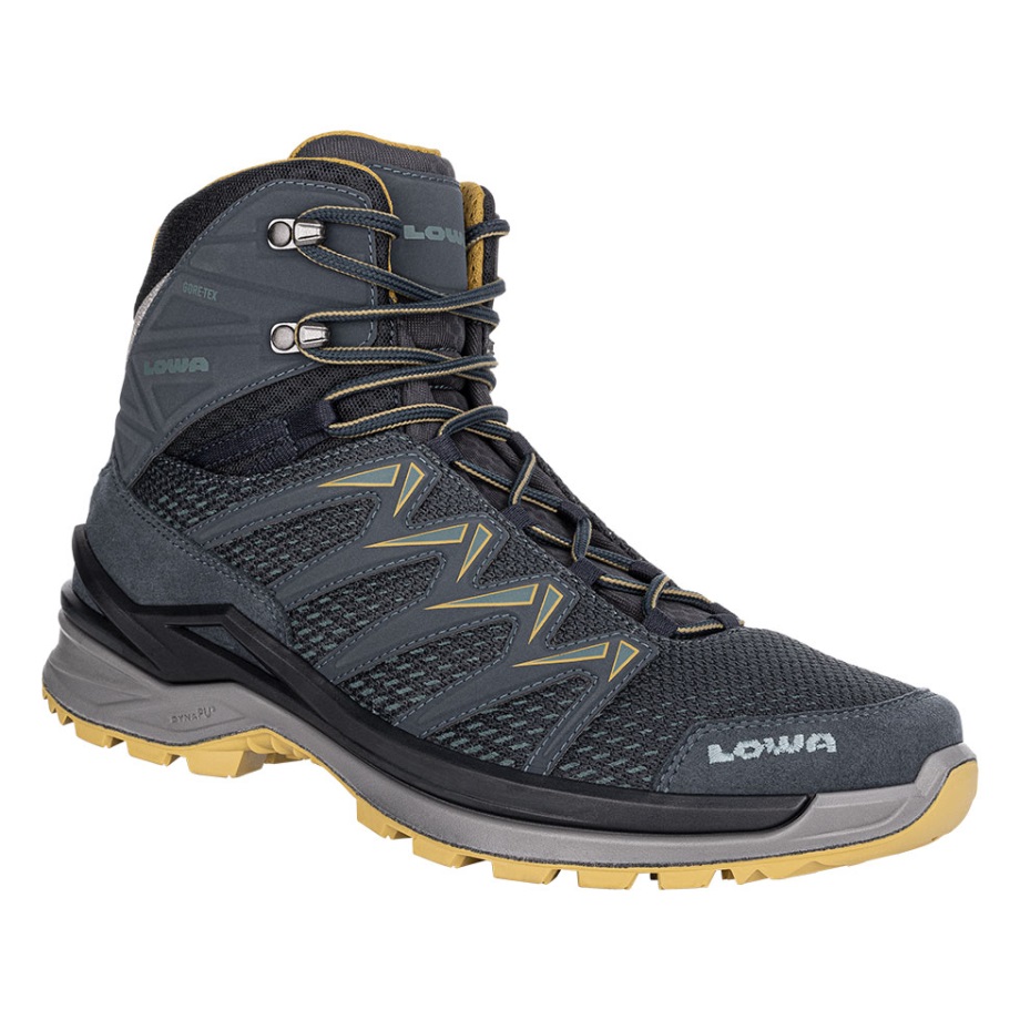 Innox Pro Gtxmid Lowa פלדה כחול/חרדל