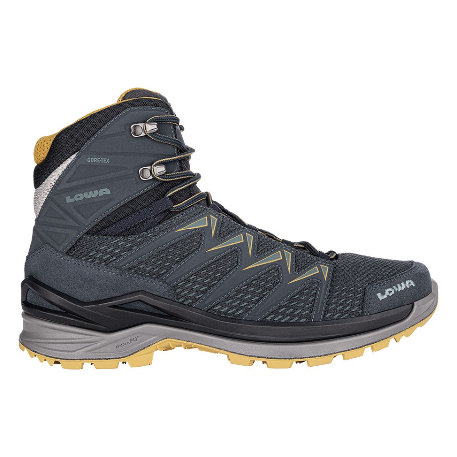 Innox Pro Gtxmid Lowa פלדה כחול/חרדל