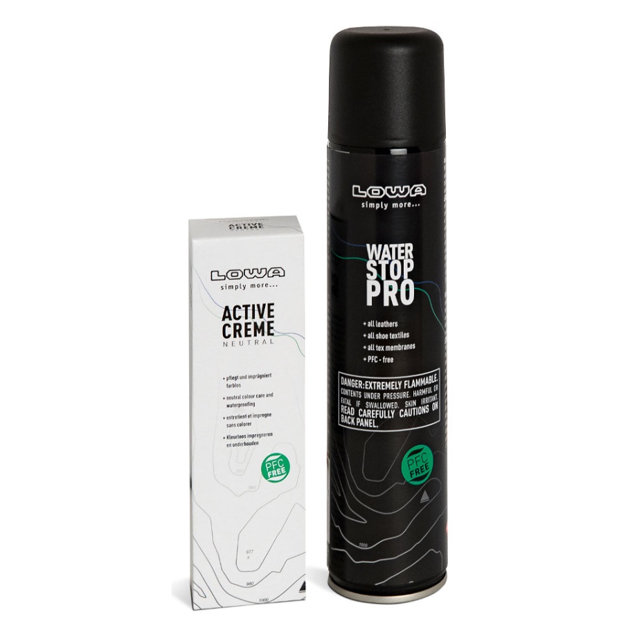 Lowa Combo Pack Active Cream/Water Stop Lowa מגוון