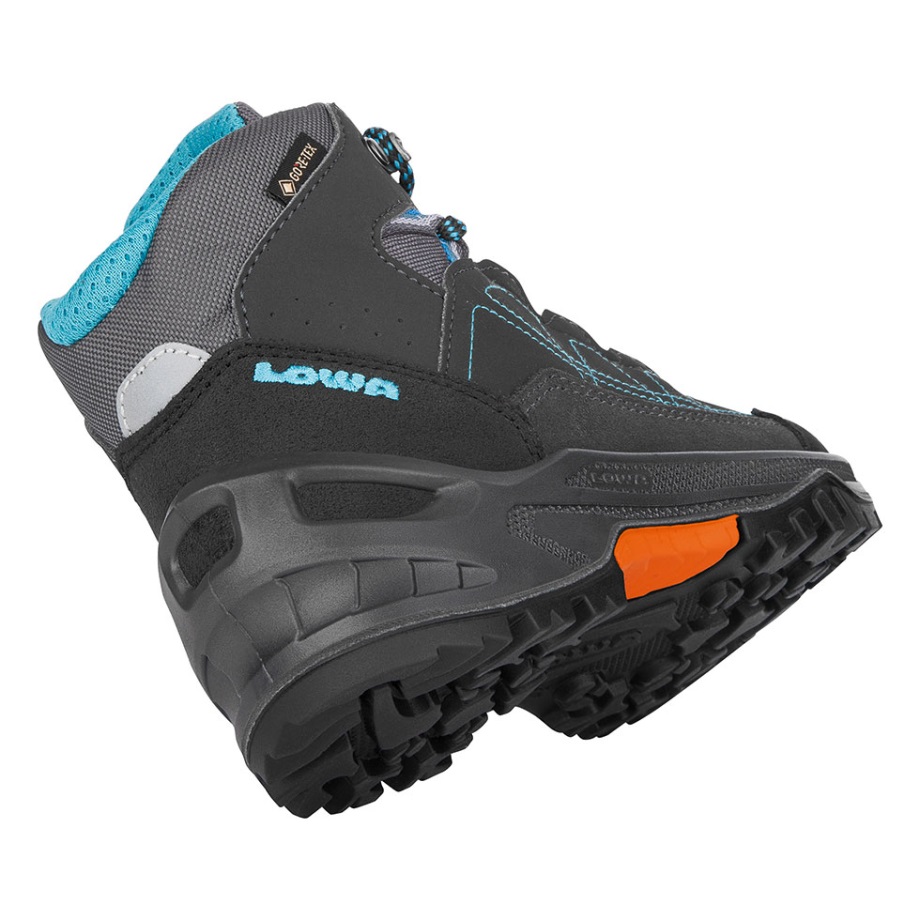 Lowa Anthracite/טורקיז גישה Gtxmid
