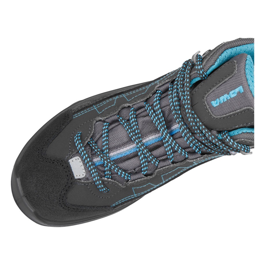 Lowa Anthracite/טורקיז גישה Gtxmid