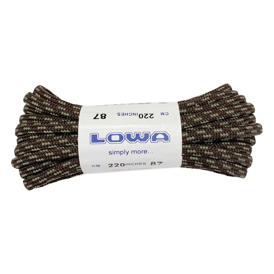 שרוכי מגפיים חומים עתיקים Lowa