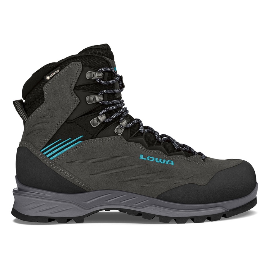 Lowa Cadin Ii Gtxmid Ws Anthracite/aquamarine