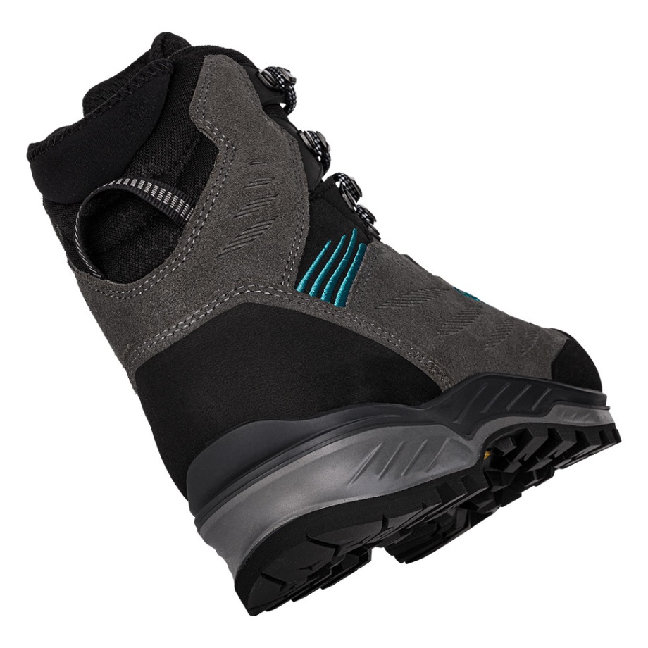Lowa Cadin Ii Gtxmid Ws Anthracite/aquamarine