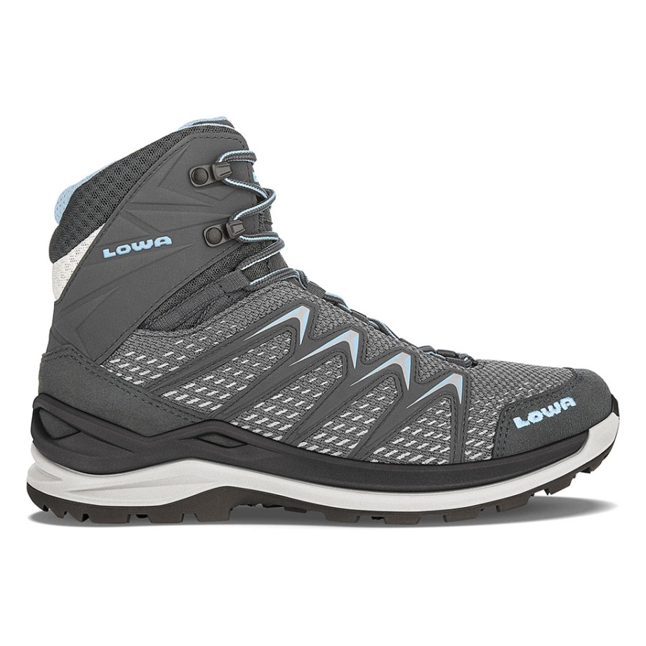 Lowa Graphite/ice Blue Innox Pro Mid Ws