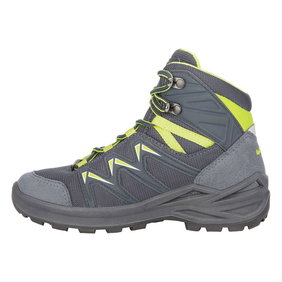 Lowa Innox Pro Gtxmid Junior פלדה כחול/ליים