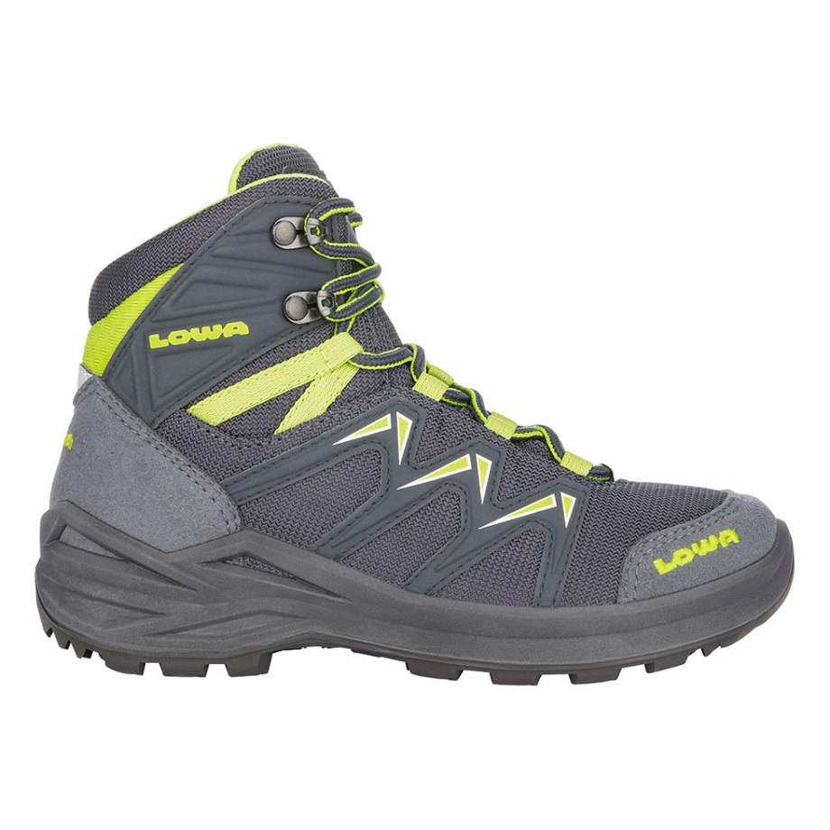 Lowa Innox Pro Gtxmid Junior פלדה כחול/ליים