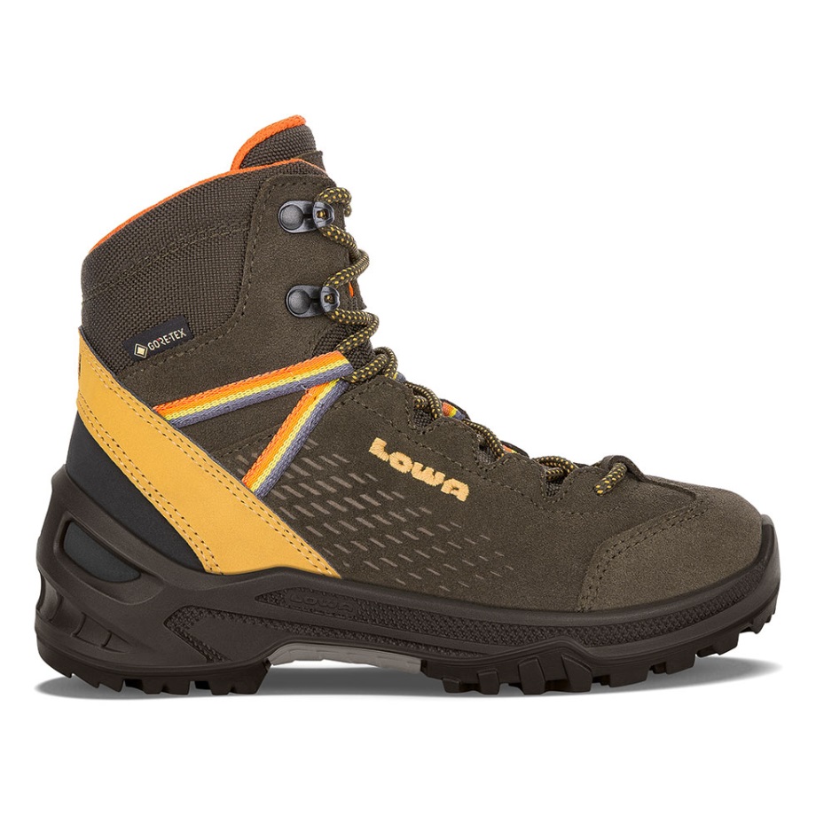 זית/חרדל Ledro Gtxmid Junior Lowa