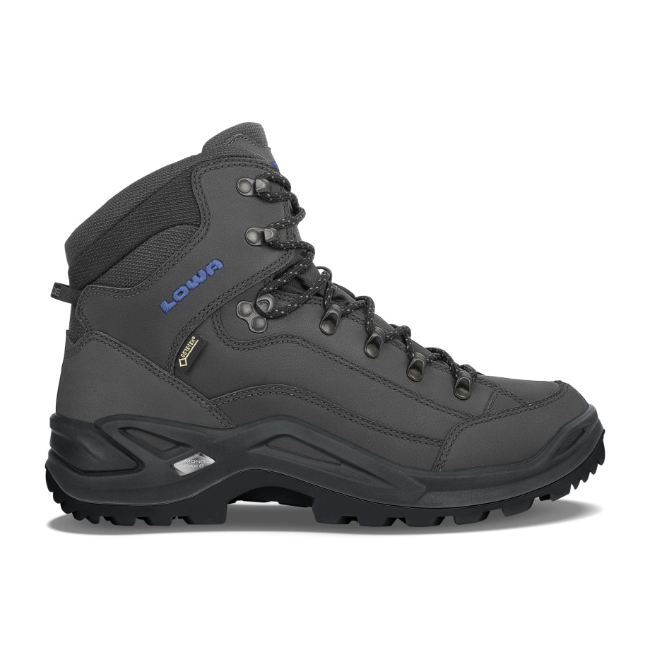 Lowa Anthracite/steelblue Renegade Gtxid