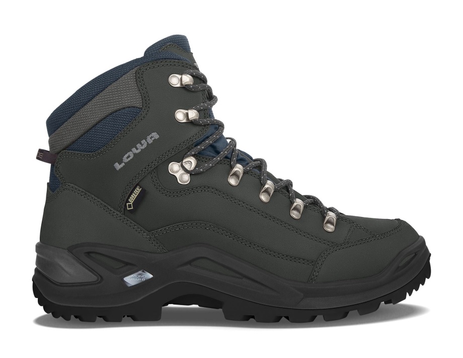 Lowa Renegade Gtx Mid Wide אפור כהה