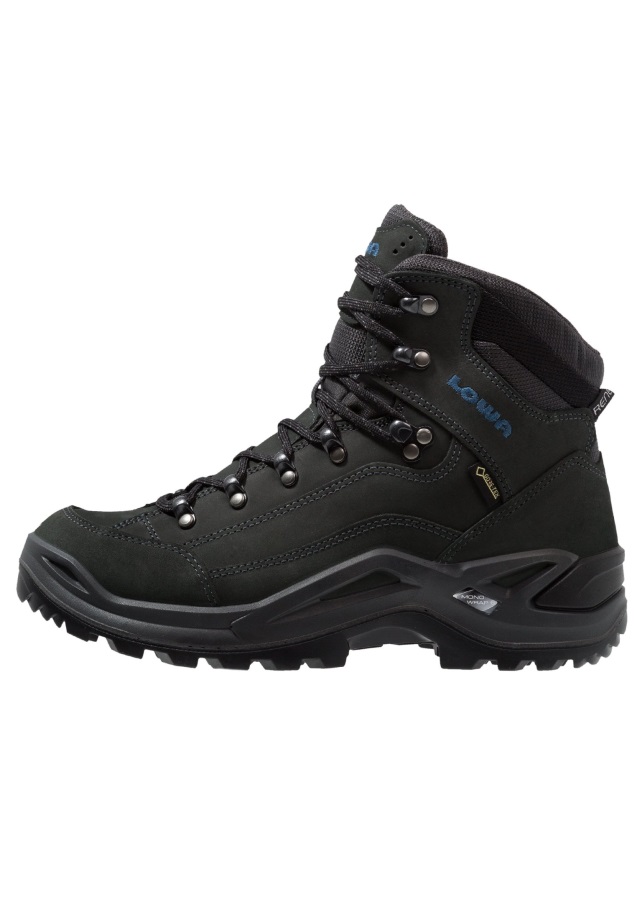 נעלי הליכה של Lowa Anthrazit/stahlblau Renegade Gtxmid