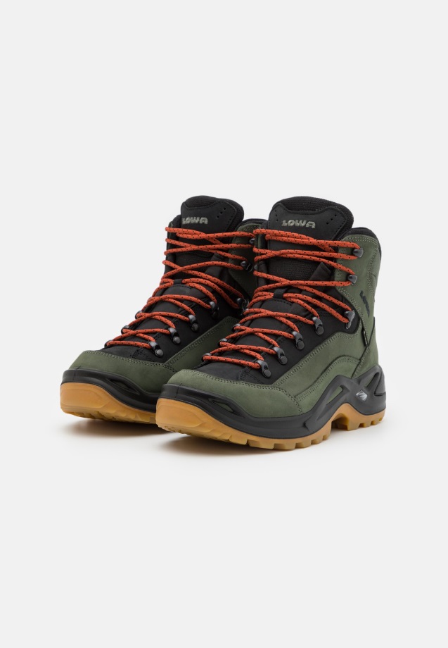 Forest/orange Renegade Gtxmid Hiking Shoes Lowa